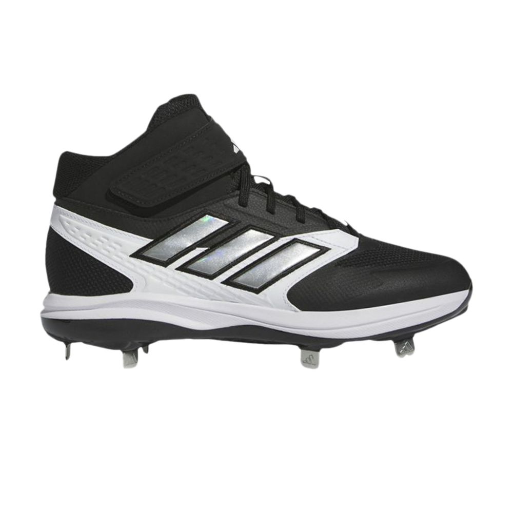 adidas Icon 8 Mid 'Black Silver Metallic White' | Men's Size 7.5 - IG7113