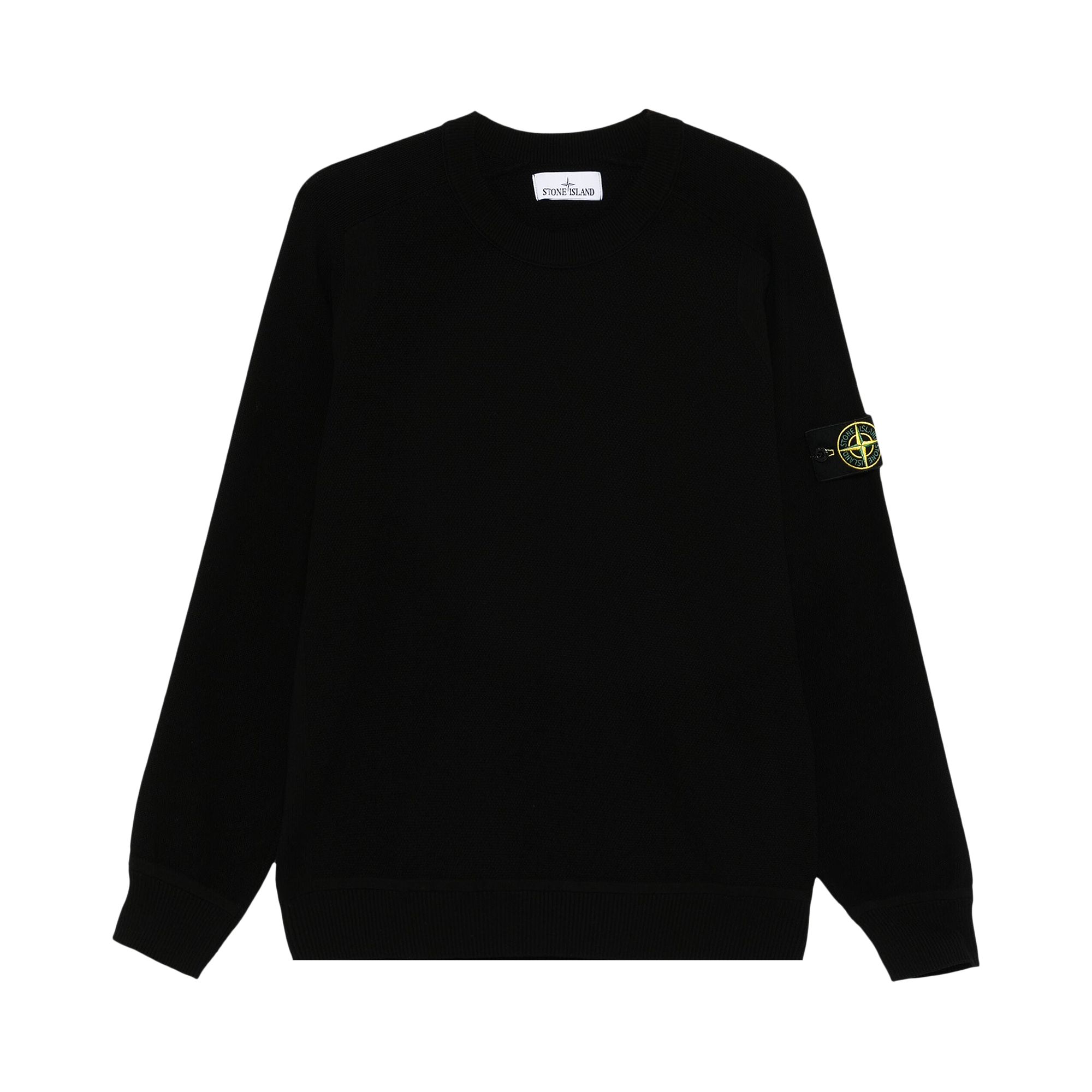 Pre-owned Stone Island Fleece Sweatshirt 'black' | Men's Size Xl