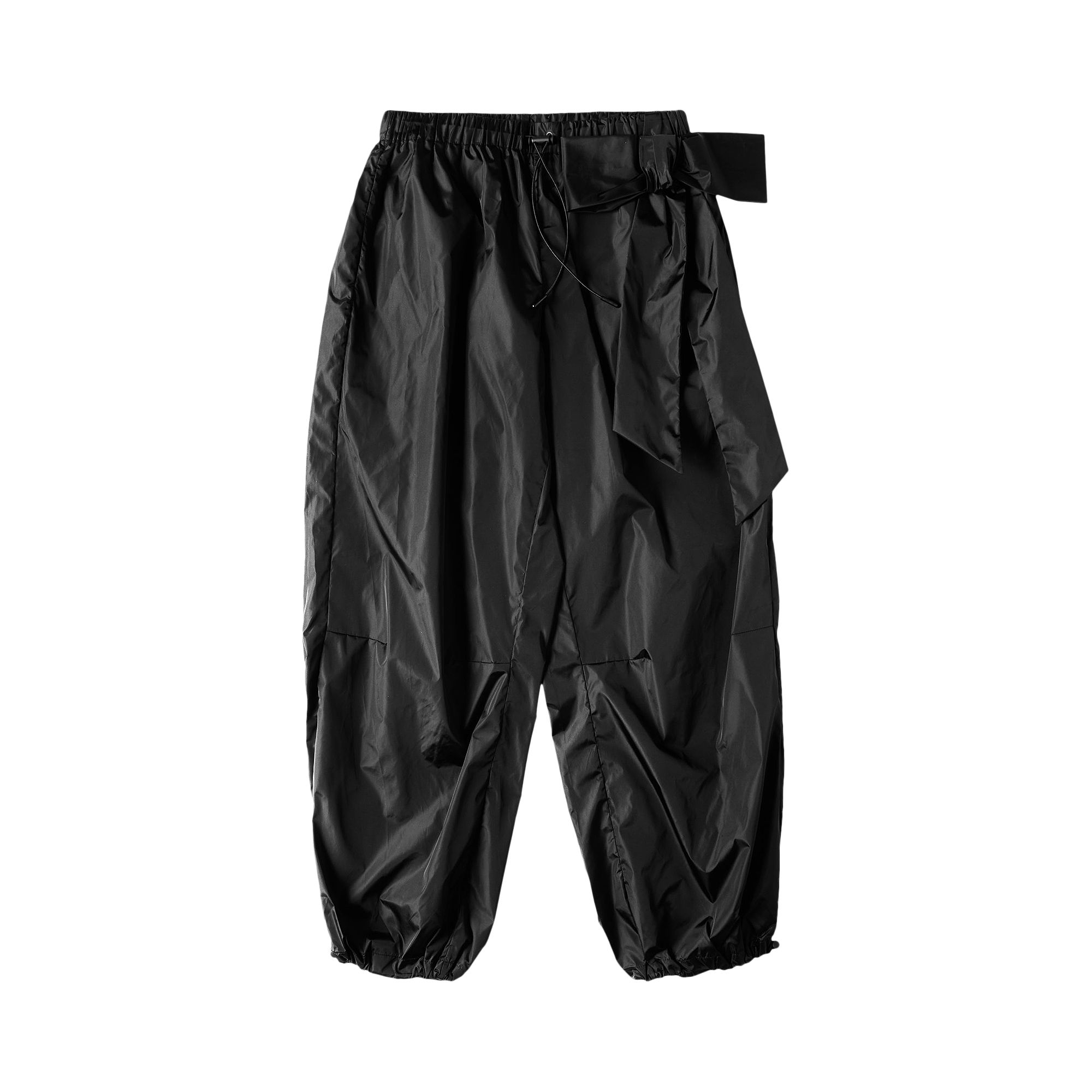 Pre-owned Simone Rocha Gathered Track Trousers 'black' | Men's Size L