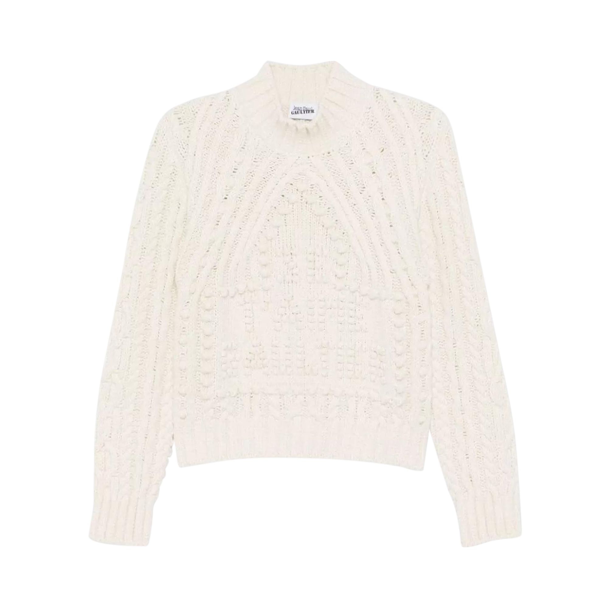 Pre-owned Jean Paul Gaultier The Je T'aime Sweater 'cream' | Women's Size Xl In White