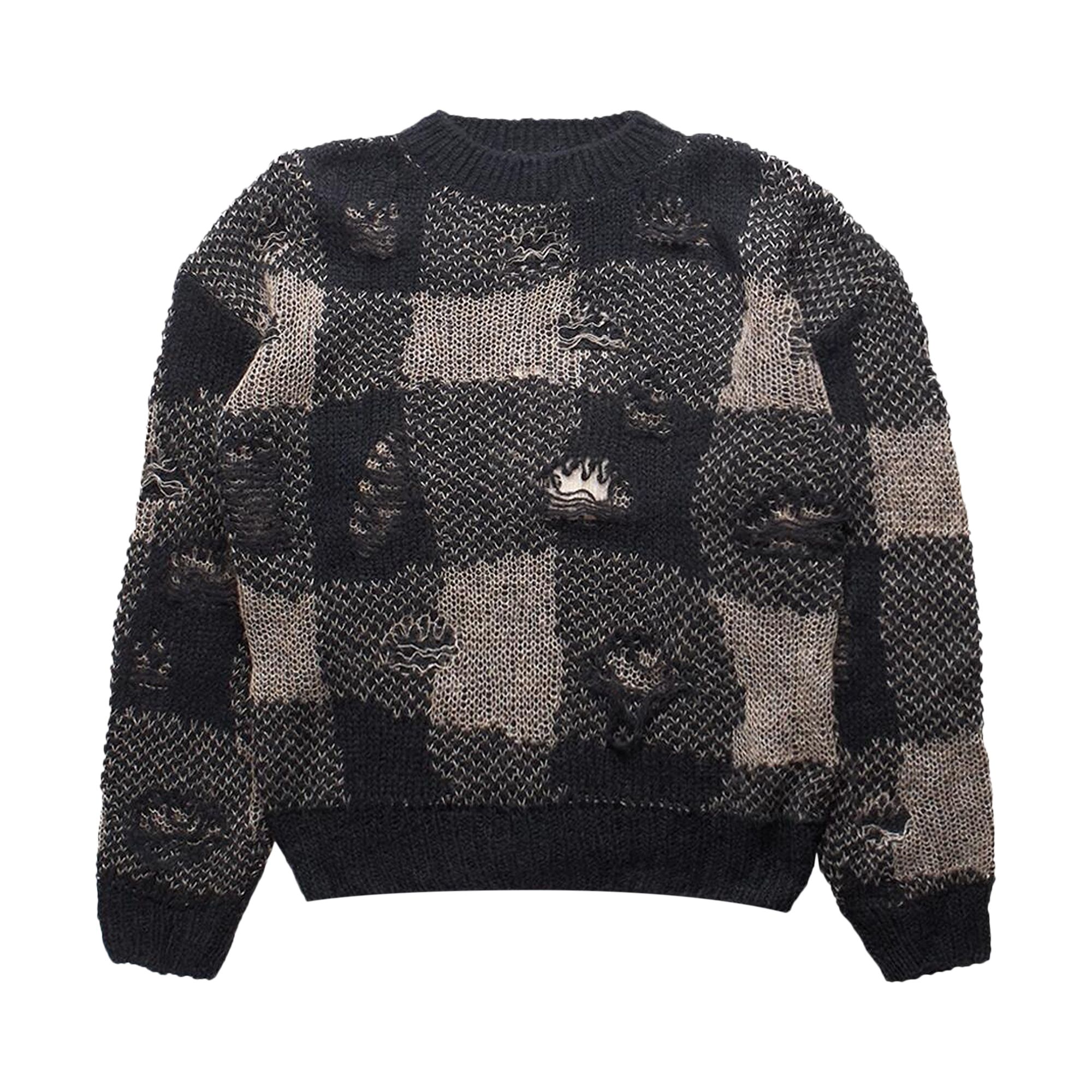 Pre-owned Our Legacy Sonar Roundneck Sweater 'black' | Men's Size 54