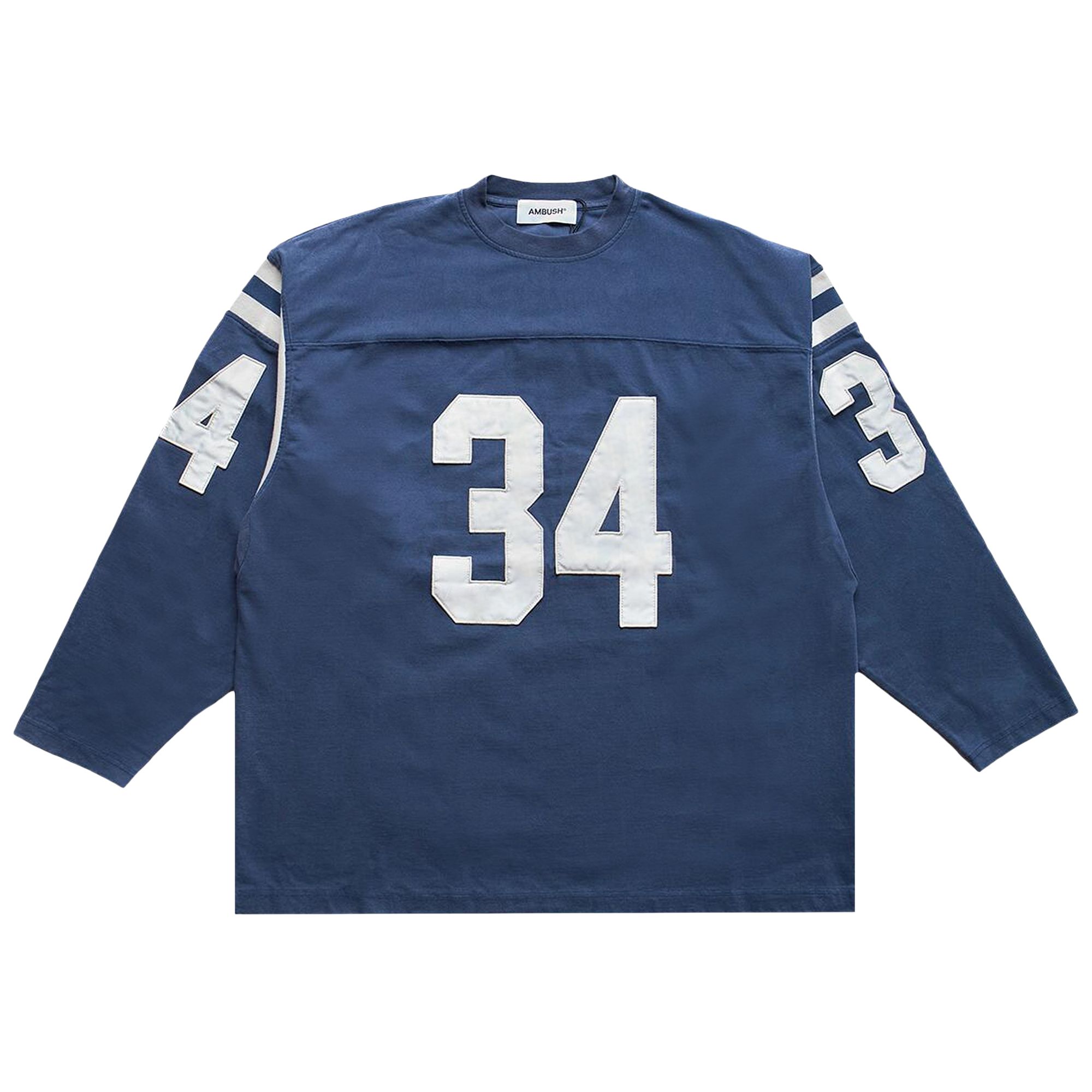 Pre-owned Ambush Football Long-sleeve T-shirt 'blue' | Men's Size L