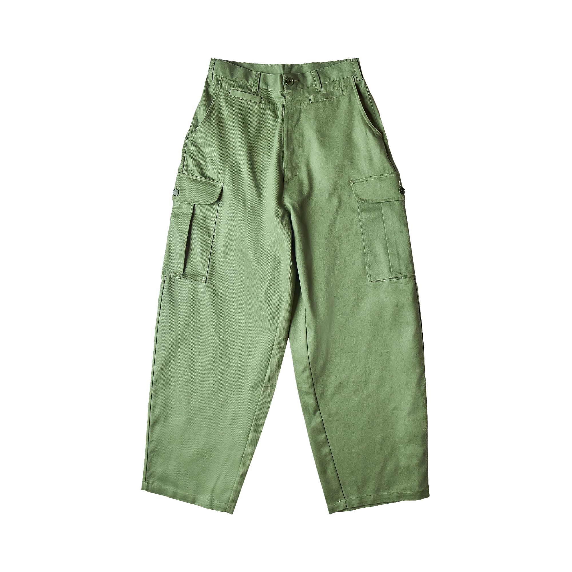 Pre-owned Sky High Farm Workwear Cargo Pants 'green' | Men's Size Xl
