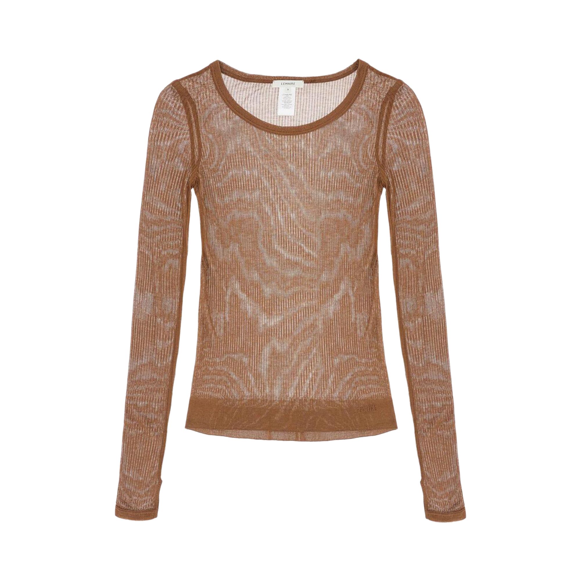 Pre-owned Lemaire Seamless Top 'hazelnut Brown'