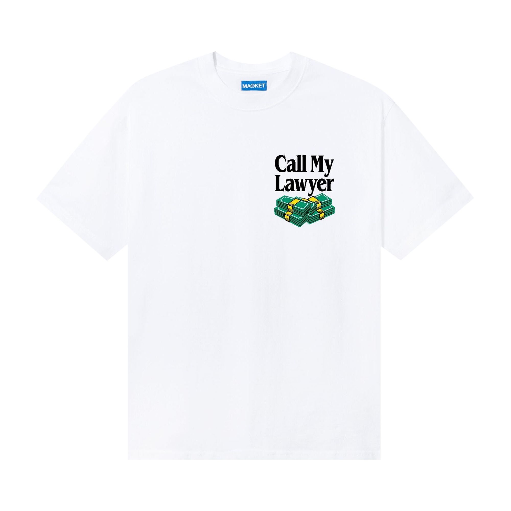 Pre-owned Market Slip And Fall Tee 'white' | Men's Size M