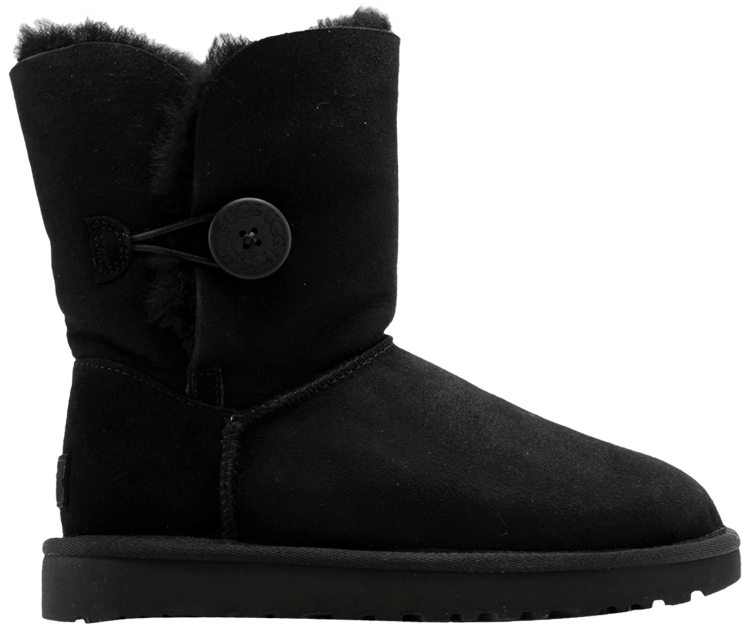 UGG Wmns Bailey Button 2 Boot Black