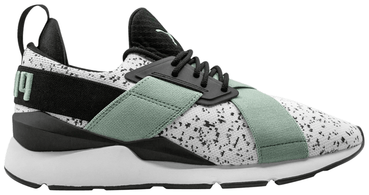 Puma Wmns Muse Solstice White Aquifer Black