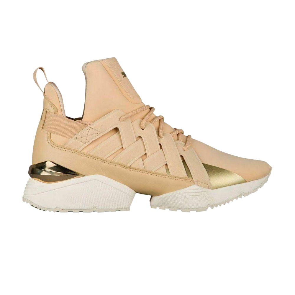 Pre-owned Puma Wmns Muse Echo Nsl 'khaki' | Tan | Women's Size 6.5