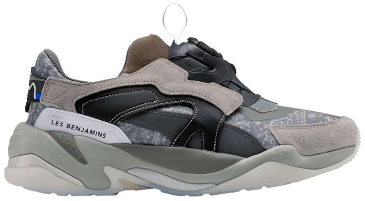 Les Benjamins x Puma Thunder Disc Steel Grey Asphalt