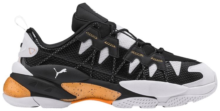 Puma LQD Cell Omega Density White Black Orange