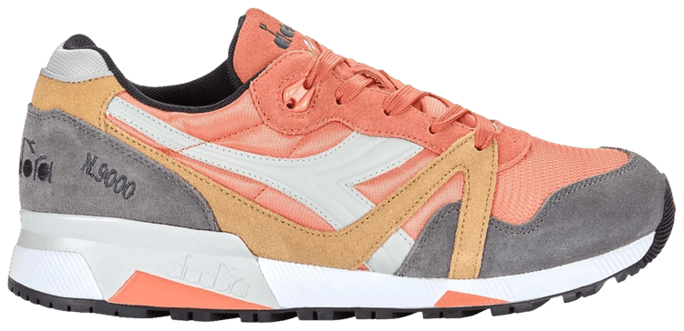 Diadora N9000 Nylon Coral Steel Grey