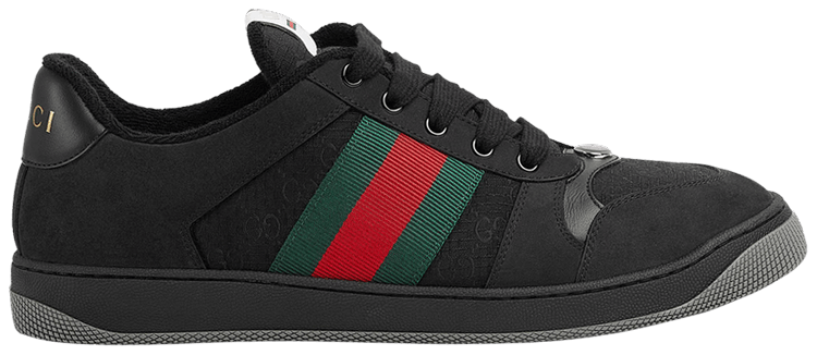 Gucci GG Screener GG Canvas   Black Green Red
