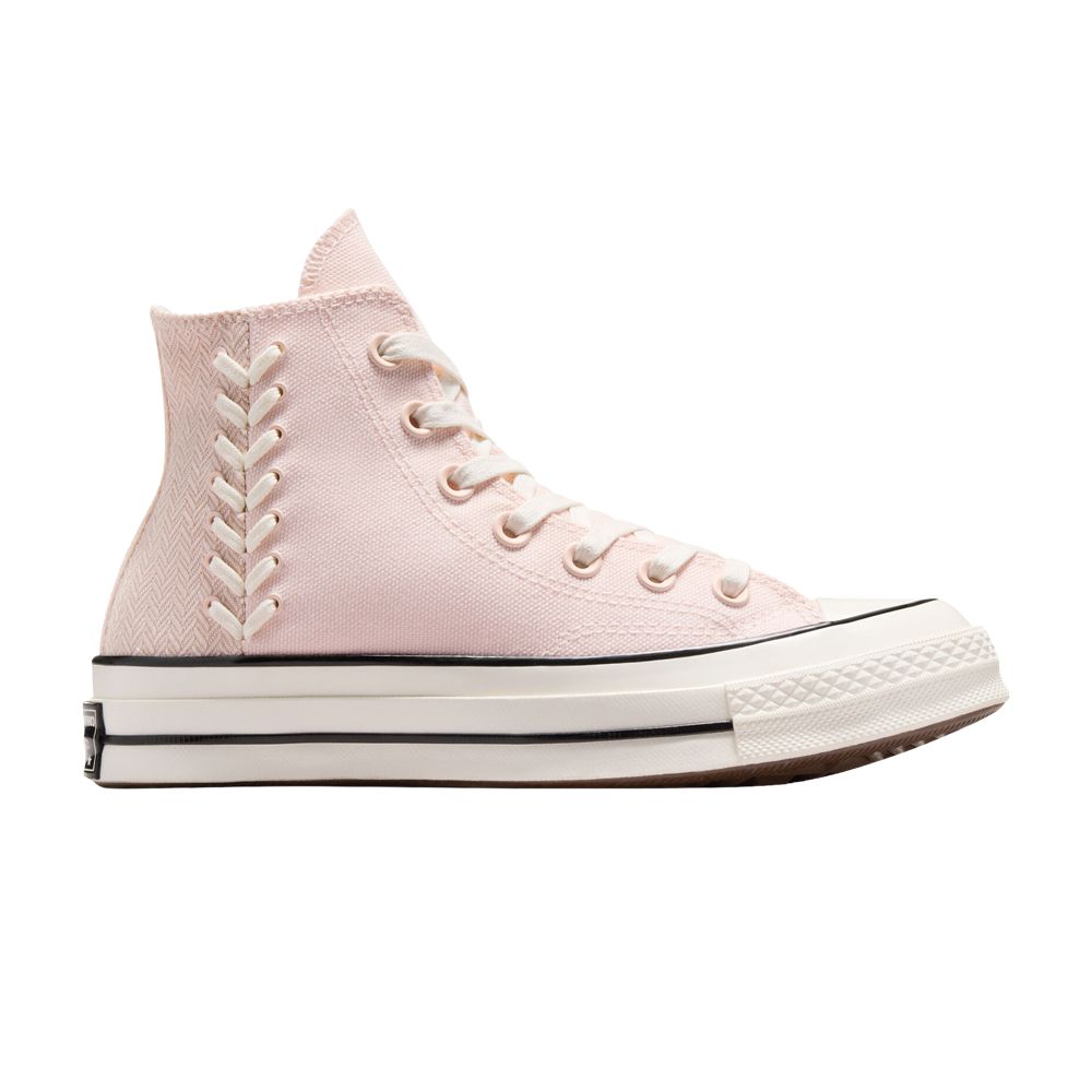 Pre-owned Converse Wmns Chuck 70 High 'crafted Laces - Pale Petal' | Pink | Women's Size 10