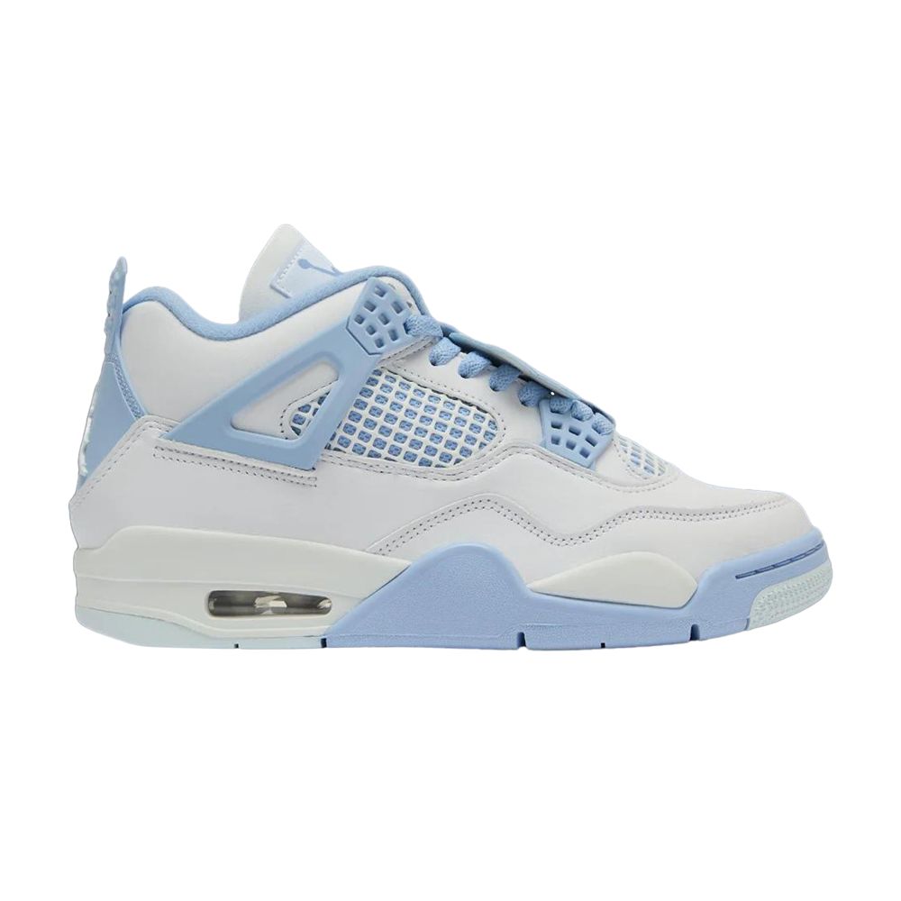 Pre-owned Air Jordan Wmns 4 Retro 'forget Me Not' In White