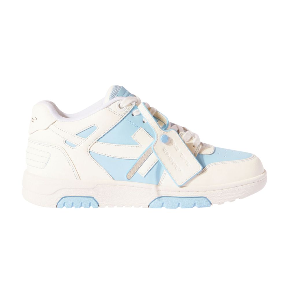 Pre-owned Off-white Wmns Out Of Office 'light Blue White' | Women's Size 38