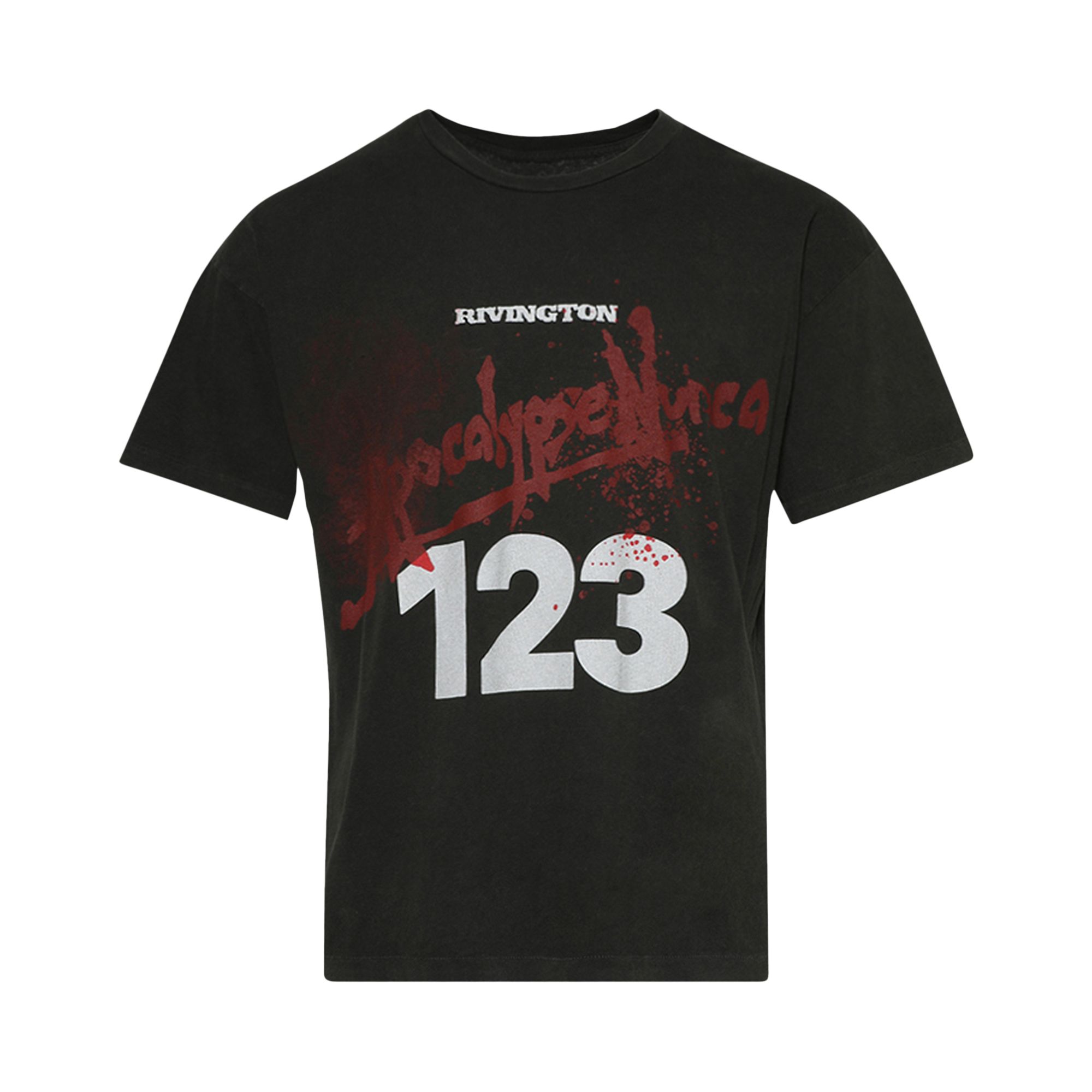 Pre-owned Rivington Roi Rebis Rrr123 Apocalypse Nunca T-shirt 'black' | Men's Size Xl