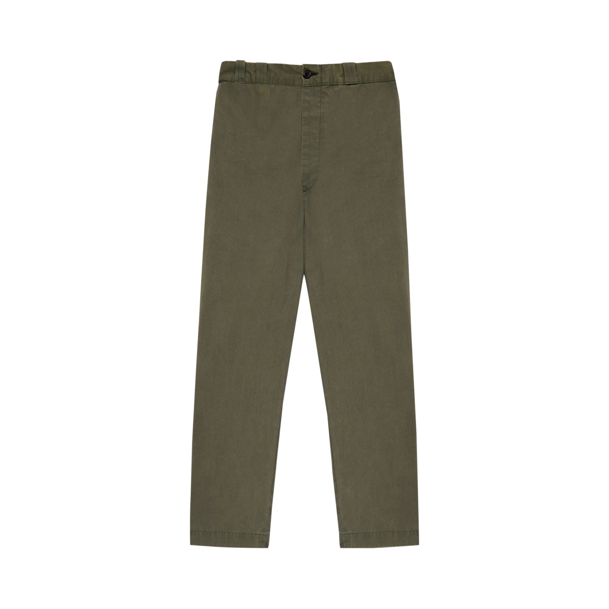 Pre-owned The Elder Statesman Workwear Norm Pant 'new Olive' | Green | Men's Size 36