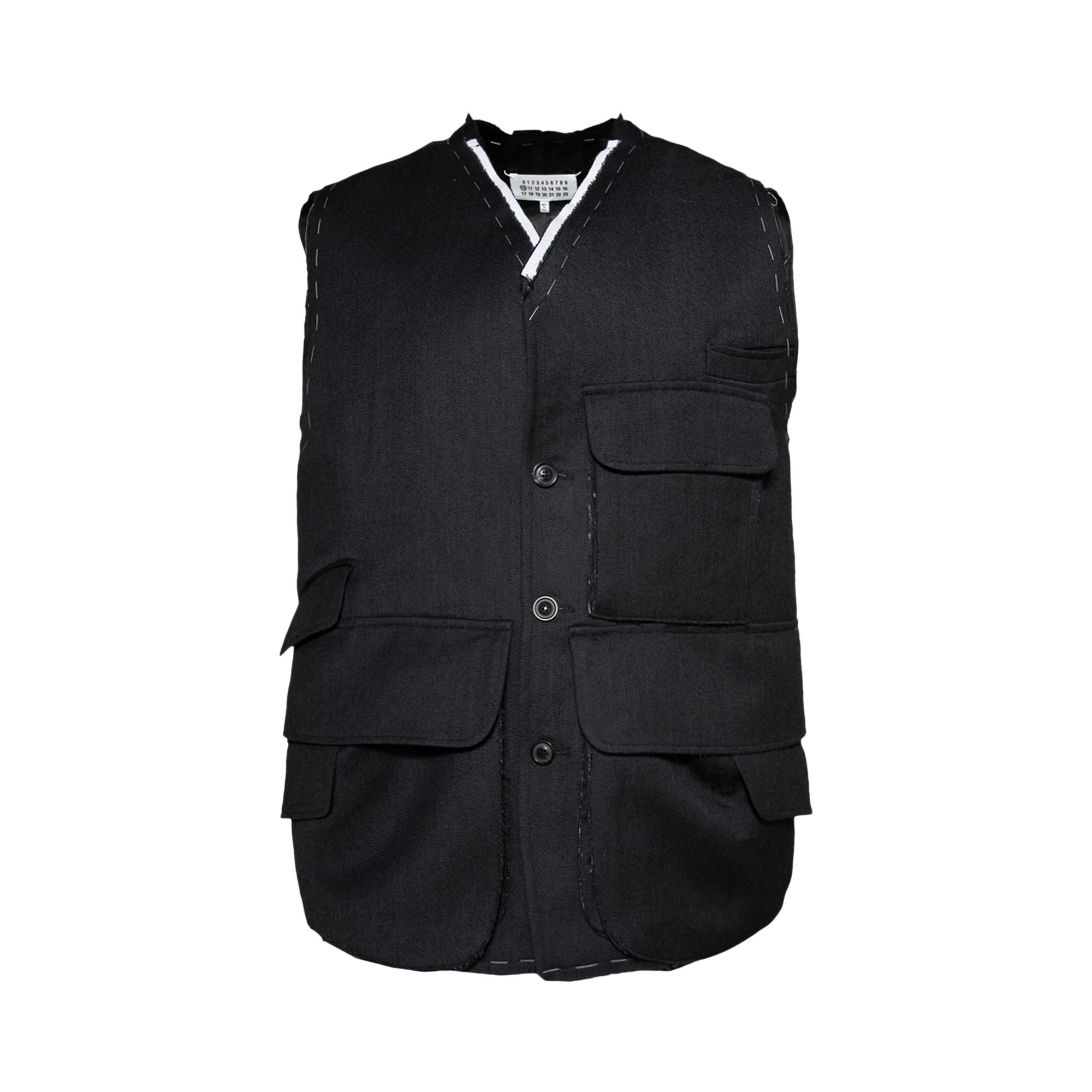 Pre-owned Maison Margiela Suiting Vest 'grey Melange' | Men's Size 50