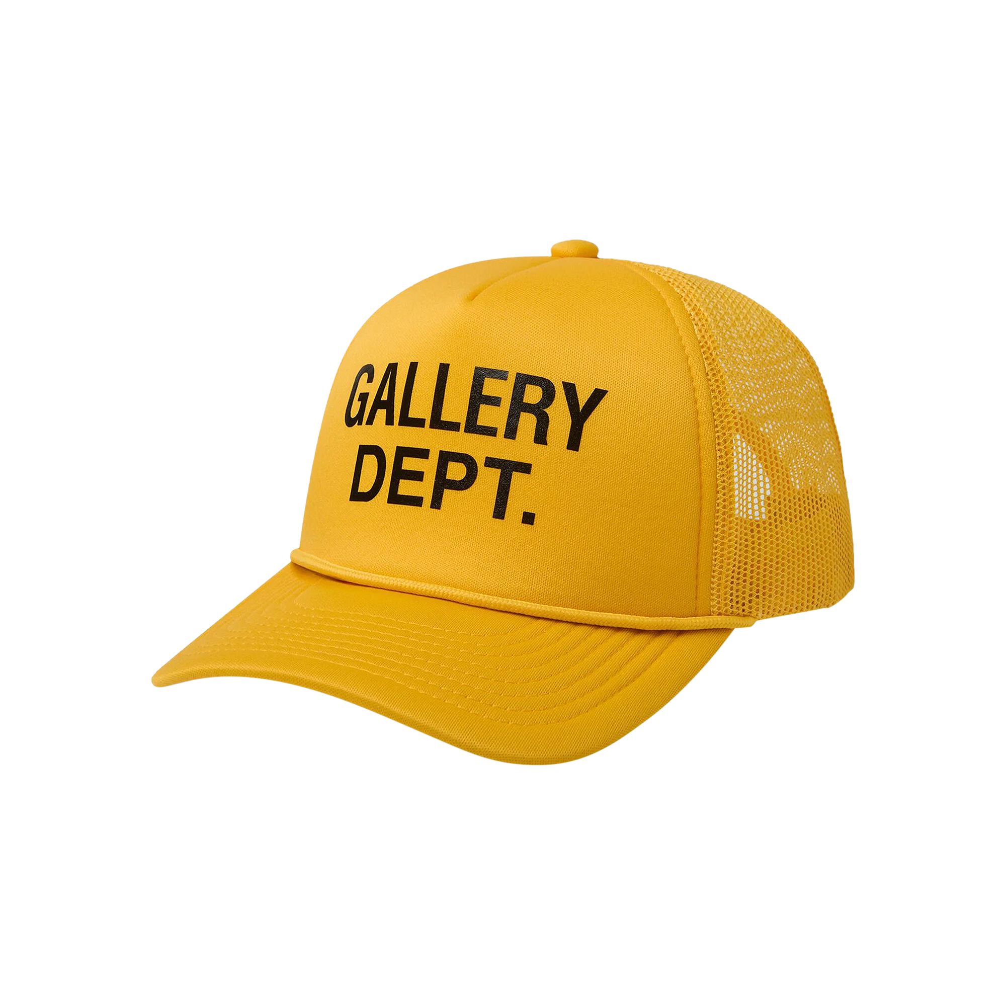 Pre-owned Gallery Dept. Trucker Cap 'gold' | Men's Size Onesize