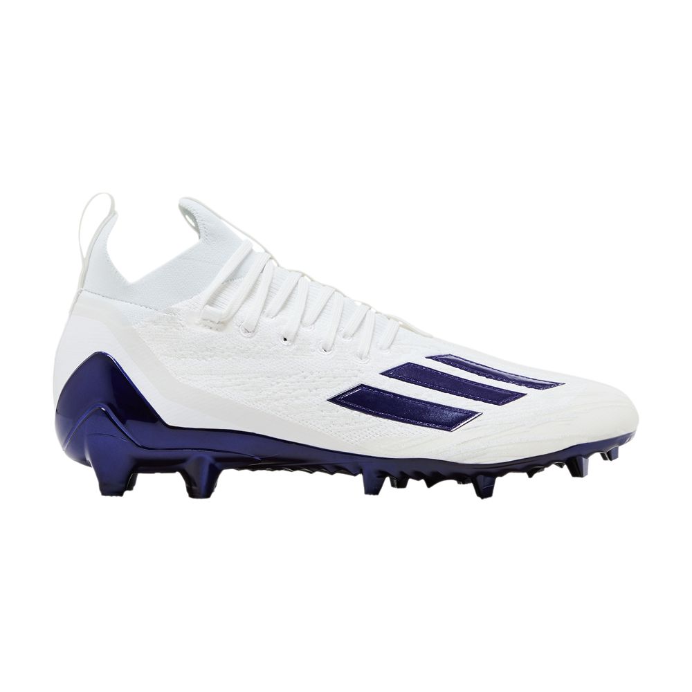 adidas Adizero Primeknit Cleats 'White Purple' | Men's Size 12.5 - HP8743