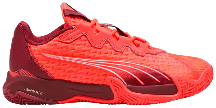 Puma Nova Elite Padel   Glowing Red