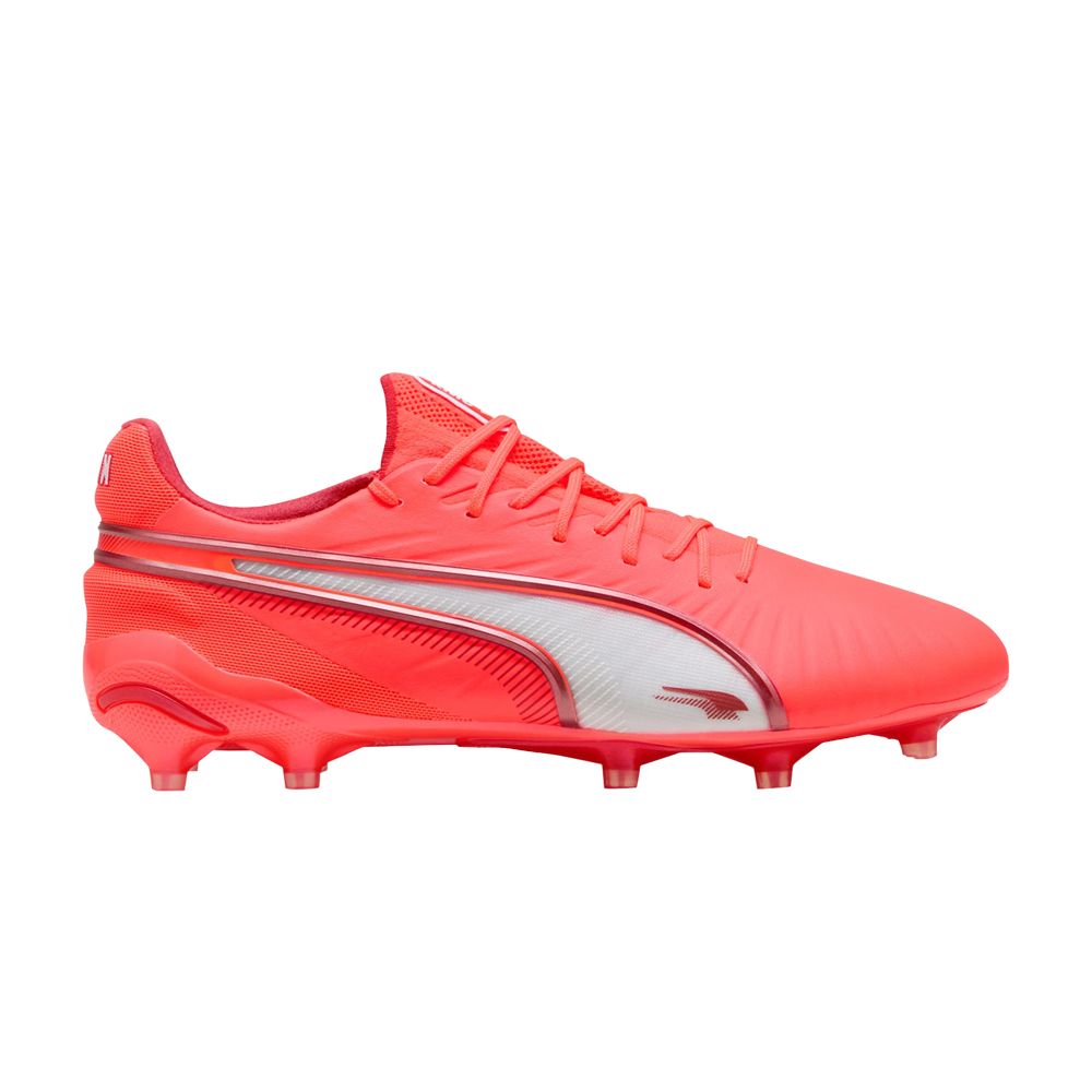 Puma King Ultimate FG AG 'Unlimited Pack' | Red | Men's Size 8 - 108303-01