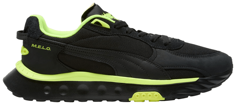 Puma LaMelo Ball x Wild Rider Black Green