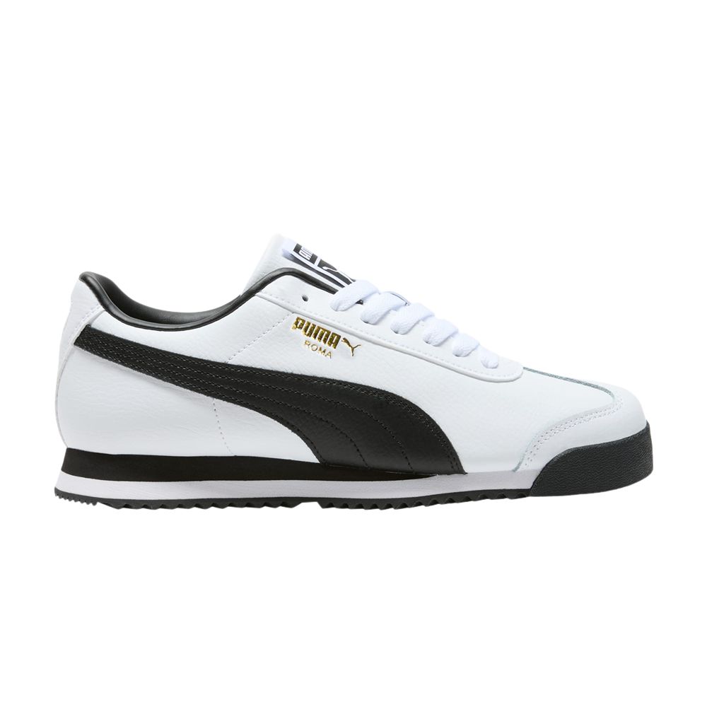 Puma Wmns Roma 24 Standard 'White Black' | Women's Size 7.5 - 400784-01