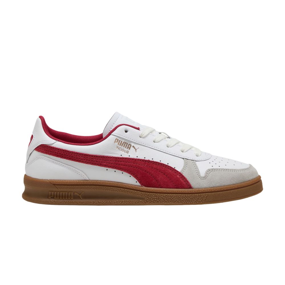 Puma Indoor OG 'White Dark Crimson Gum' | Men's Size 5.5 - 401360-03