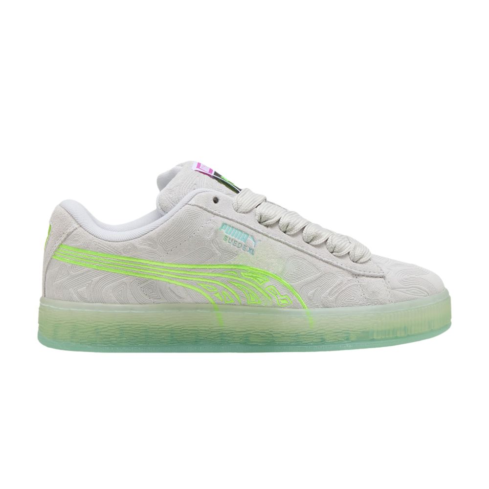 Puma Suede XL 'Alien - Silver Mist Peaceful Blue' | Grey | Men's Size 14 - 402245-01