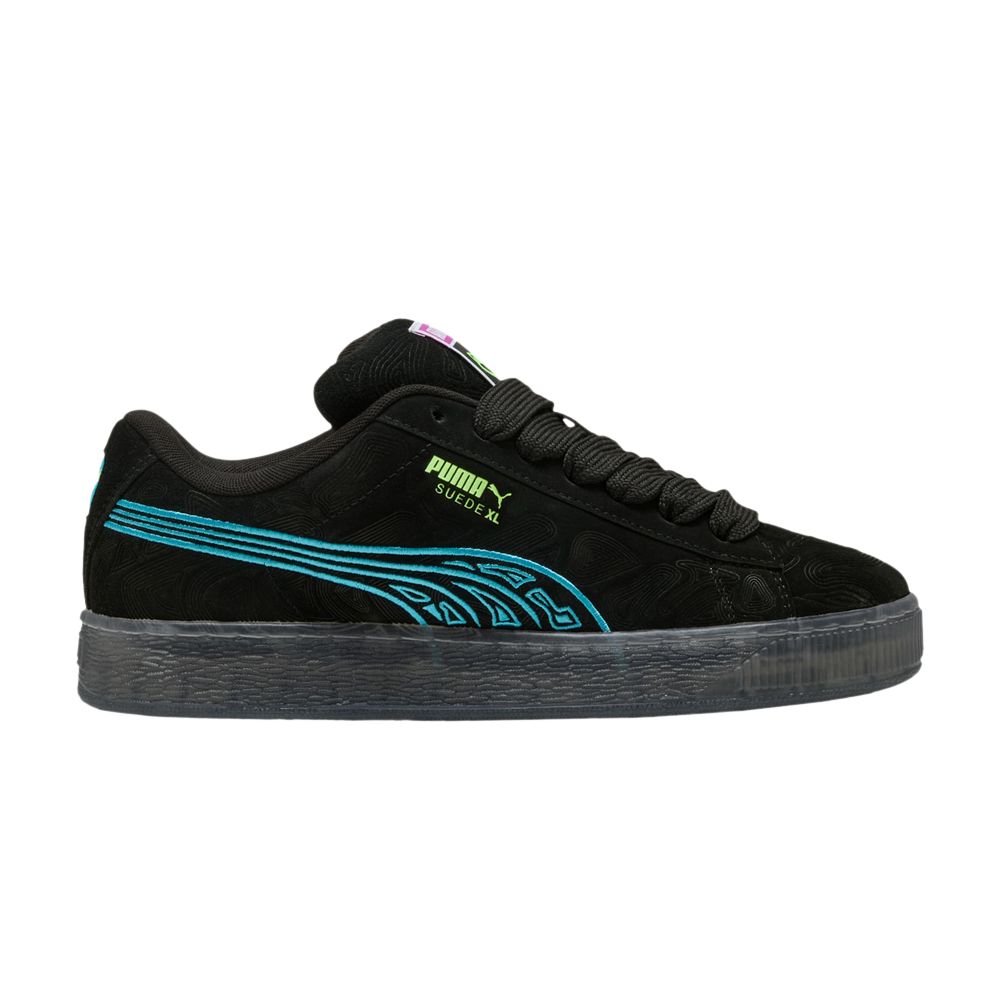 Puma Suede XL 'Alien - Black' | Men's Size 10.5 - 402245-02