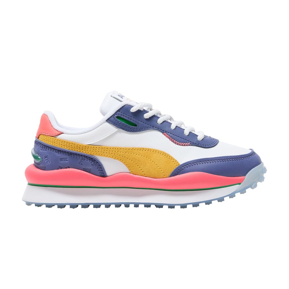 Pre-owned Puma Wmns Style Rider 'nyc Flagship' | Multi-color | Women's Size 9