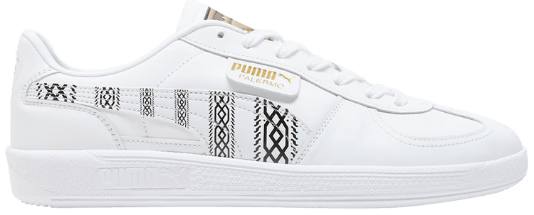 Monster Hunter x Puma Palermo Leather White Black