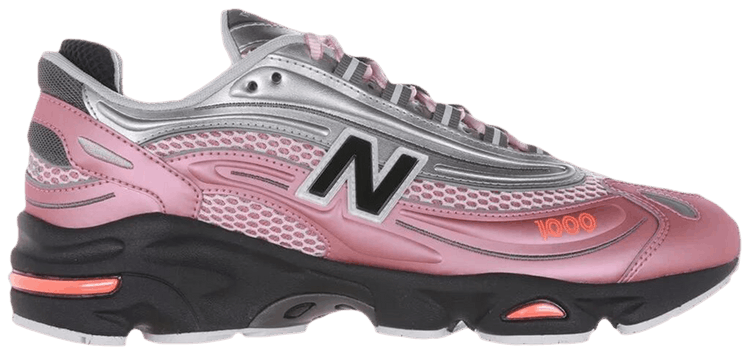 New Balance 1000 Pink Metallic Silver