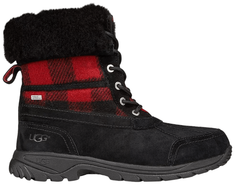 UGG Butte Boot Redwood Plaid