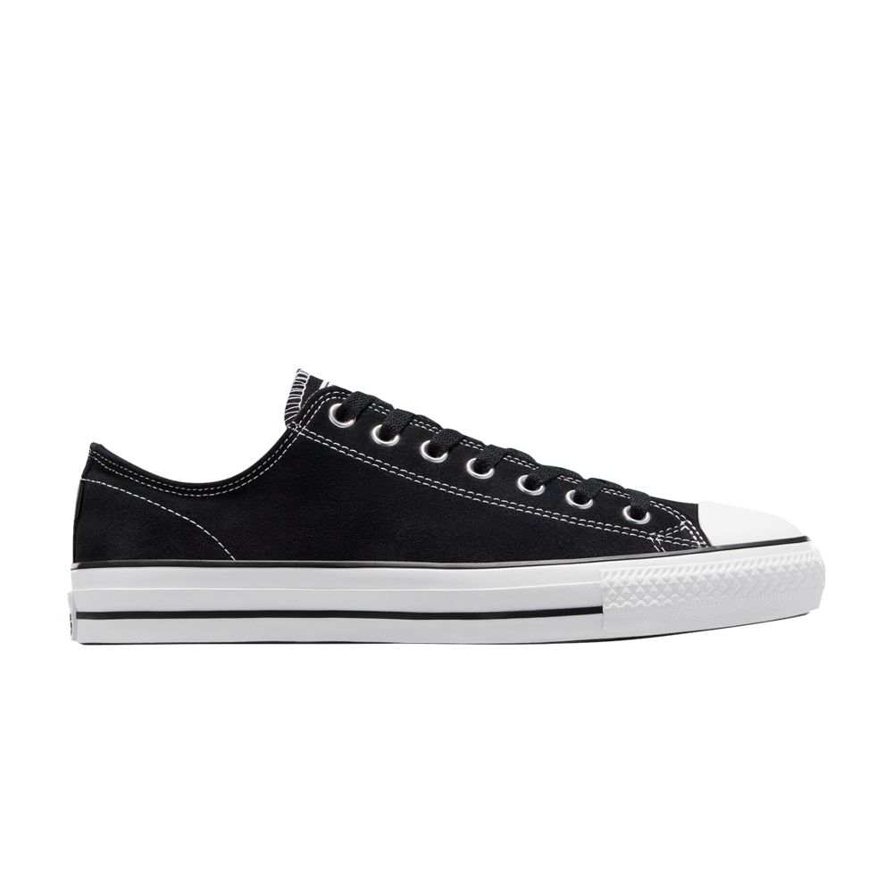 Pre-owned Converse Cons Chuck Taylor All Star Pro Suede Low 'black White' | Men's Size 5.5