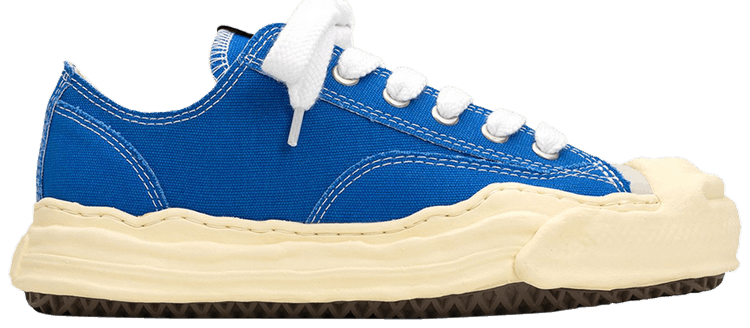 Maison Mihara Yasuhiro Hank Vintage Sole Canvas Low Classic Blue