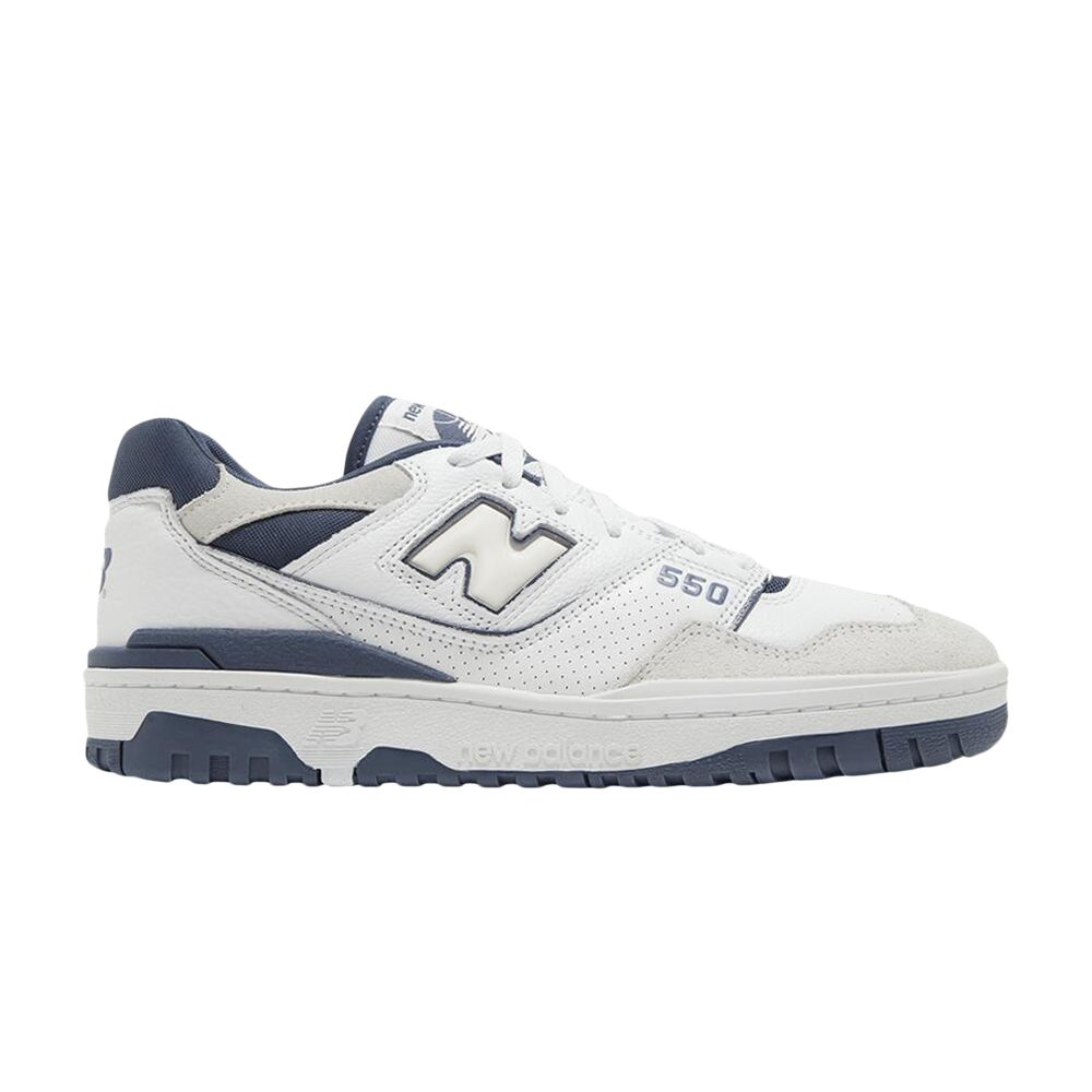 New Balance 550 2E Wide 'White Vintage Indigo' | Men's Size 4.5 - BB550STG-2E