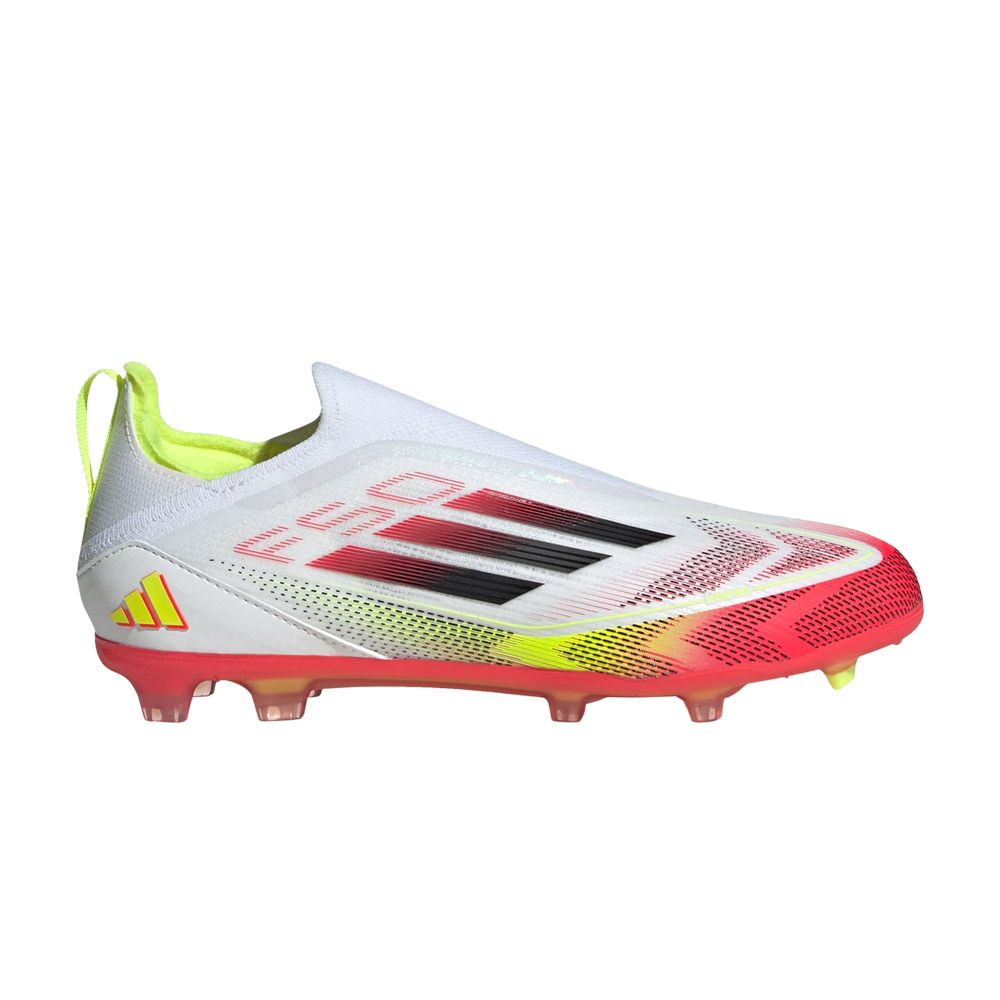 adidas Adizero F50 Elite Laceless FG K 'Pure Victory Pack' | White | Kid's Size 10.5 - IE1302