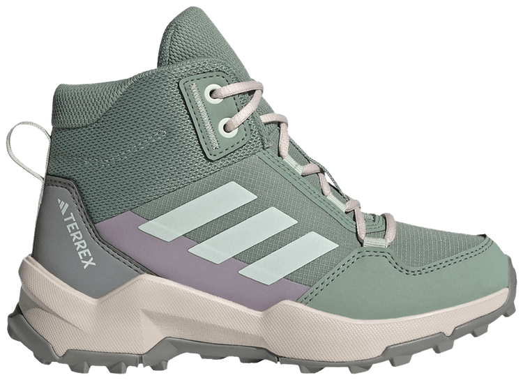 adidas Terrex AX4R Mid K Silver Green
