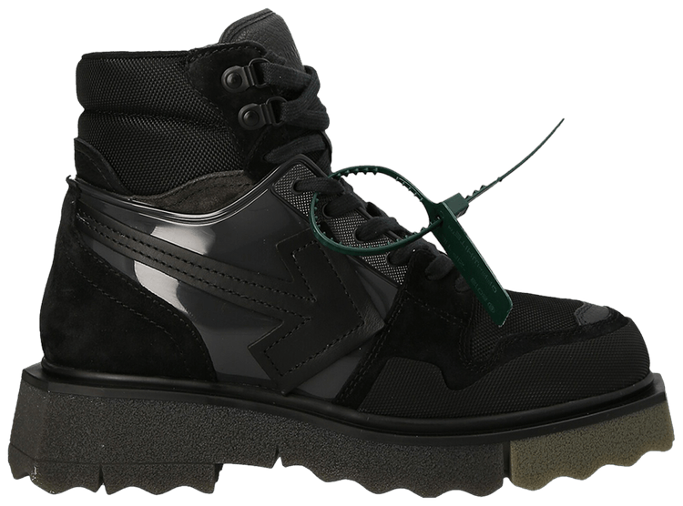 Off White Hiking Sponge Sneakerboot Black Khaki