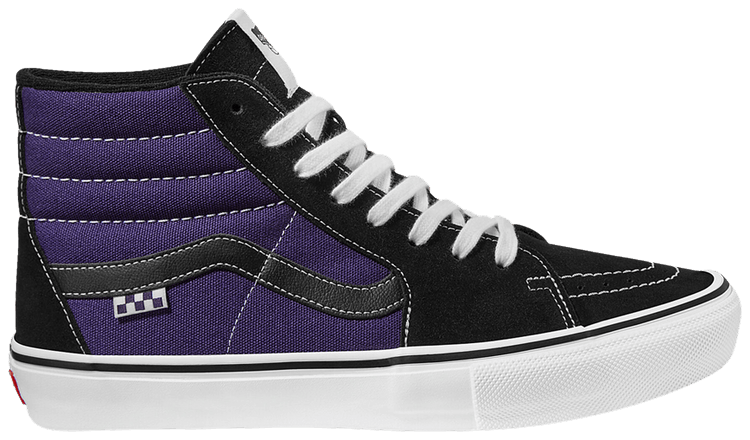 Buy Vans Skate Sk8-Hi 'Purple Black' - VN0A2Z33PCA | GOAT