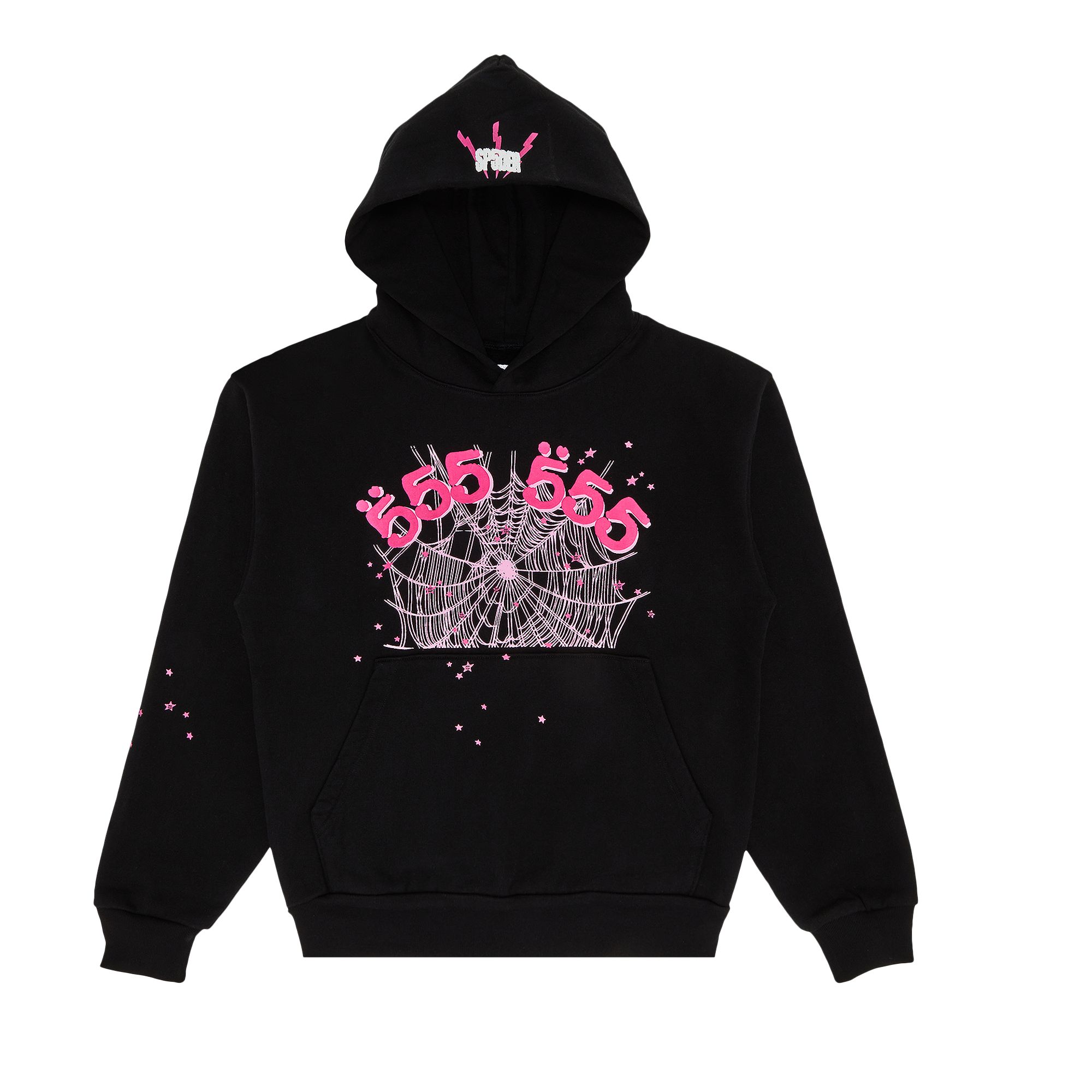 Pre-owned Sp5der Angel Number Hoodie 'black' | Men's Size M