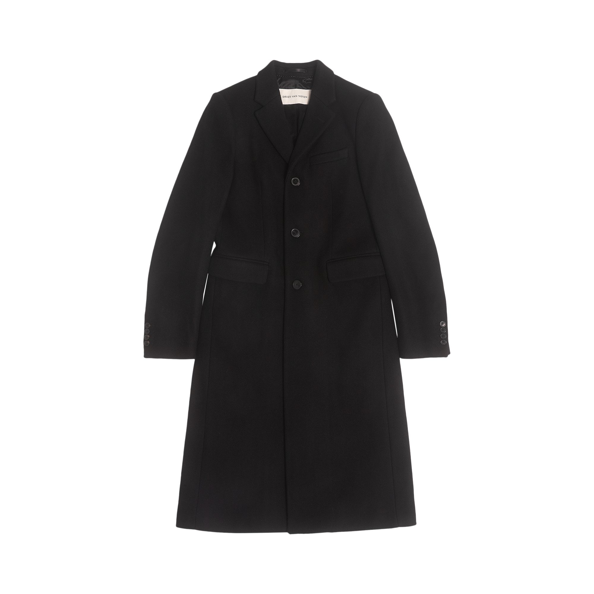 Pre-owned Dries Van Noten Reelan Short Coat 'black' | Men's Size 48