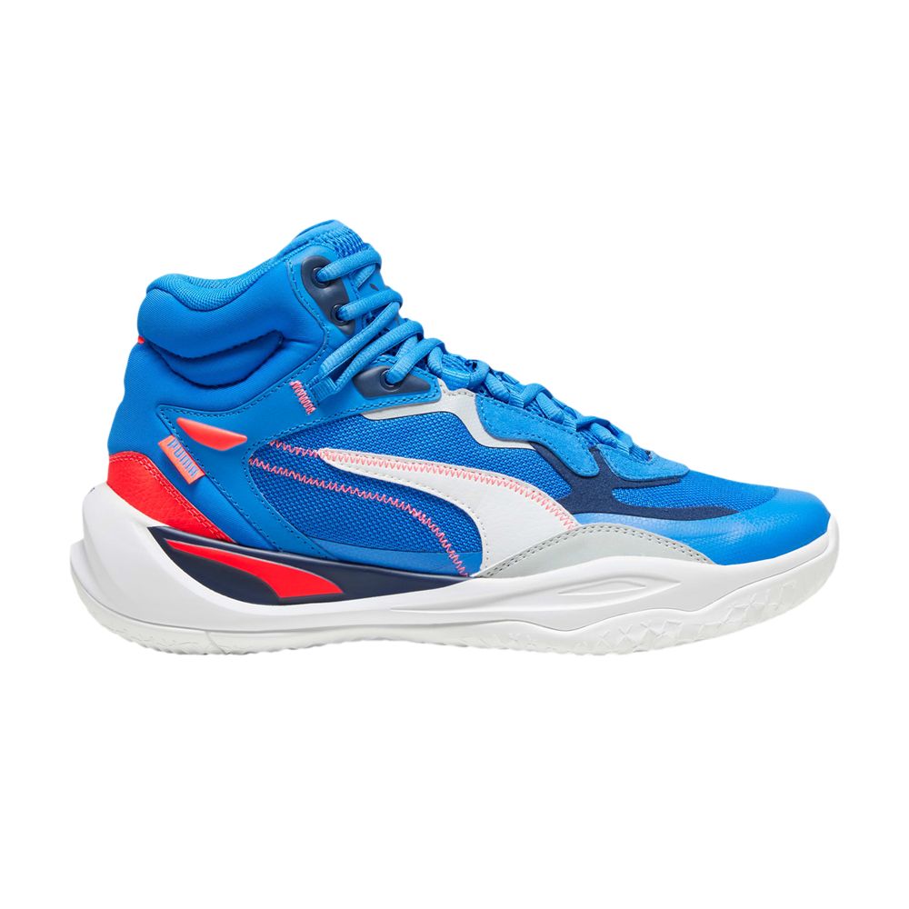 Puma Playmaker Pro Mid 'Persian Blue' | Men's Size 10.5 - 377902-08