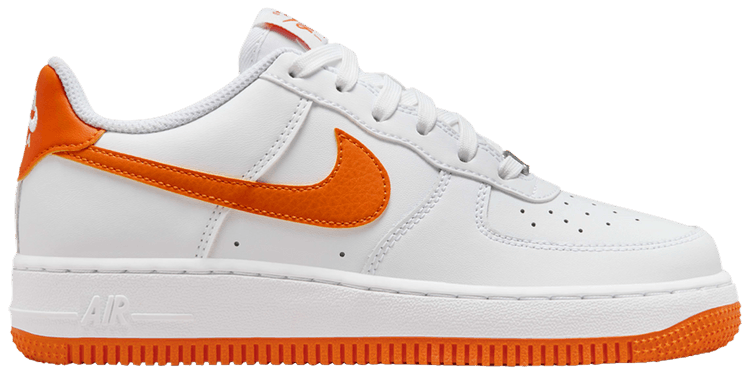 Buy Nike Air Force 1 GS 'White Safety Orange' - FV5948 113 | GOAT