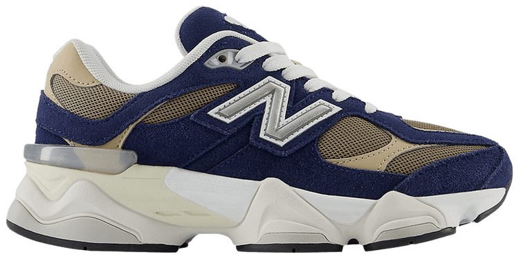 New Balance 9060 Big Kid Navy Mushroom