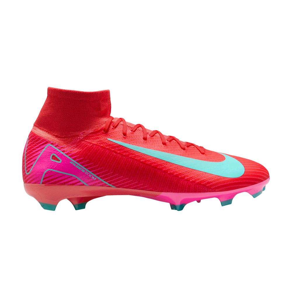 Pre-owned Nike Zoom Mercurial Superfly 10 Pro Fg 'mad Energy Pack' | Red | Men's Size 9.5