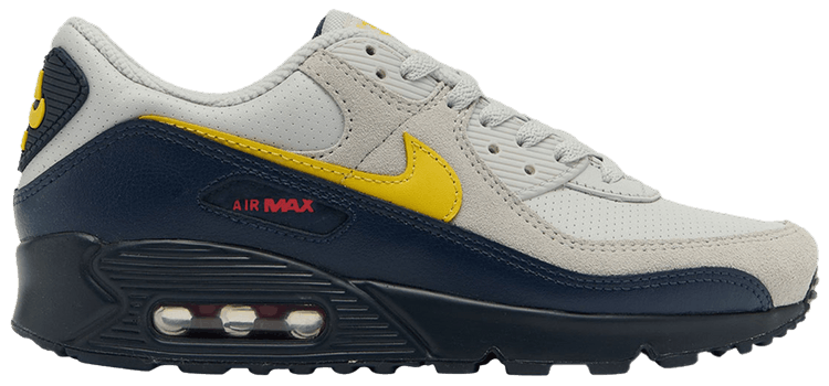 Nike Air Max 90 Neutral Grey Tour Yellow