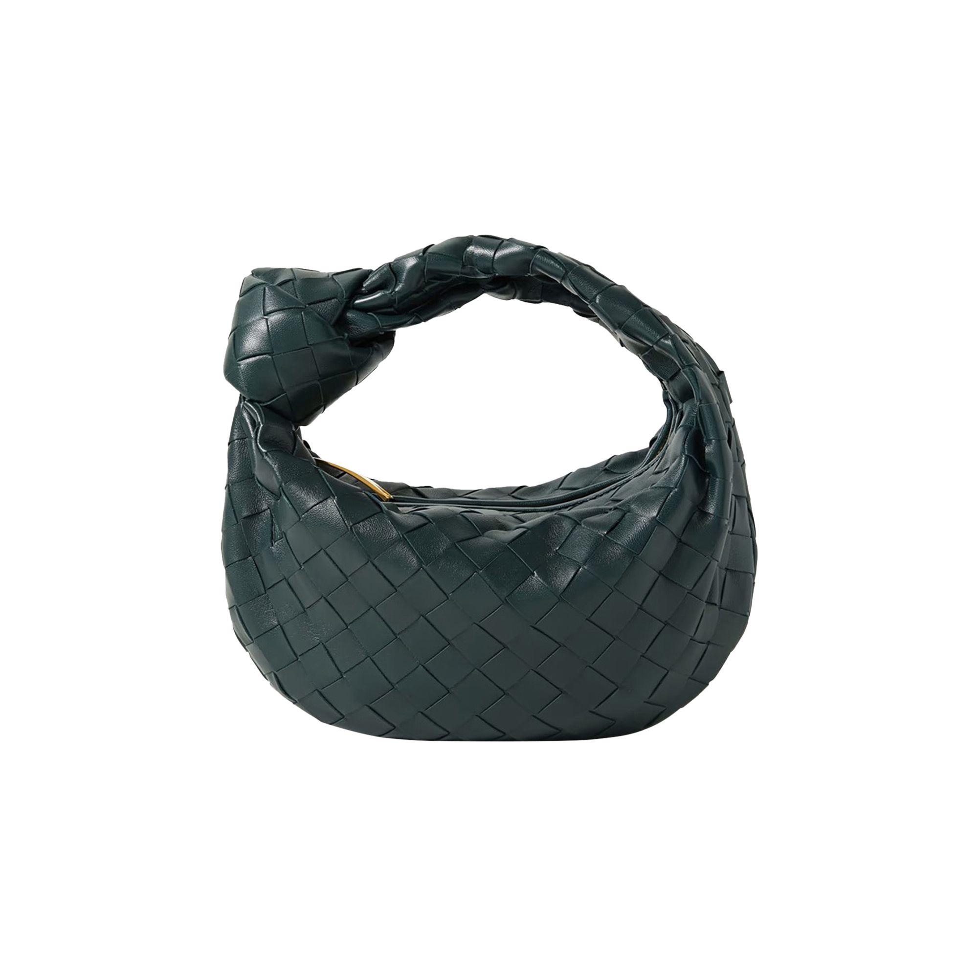 Pre-owned Bottega Veneta Mini Jodie Bag 'emerald Green/gold' | Women's Size Onesize